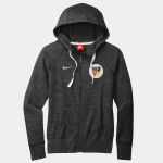 Women's Gym Vintage Full Zip Hoodie Thumbnail