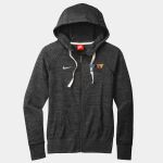 Women's Gym Vintage Full Zip Hoodie Thumbnail
