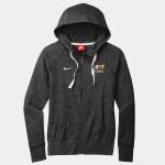 Women's Gym Vintage Full Zip Hoodie Thumbnail